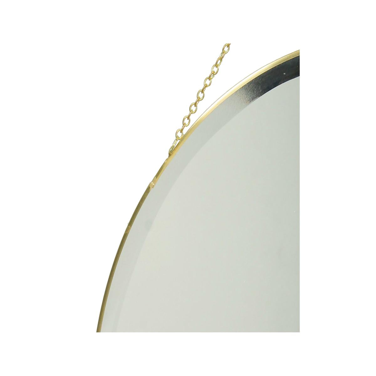 Καθρέπτης ArteLibre Χρυσό Χάλκινο 50x0.5x50cm - Hippiehome.gr