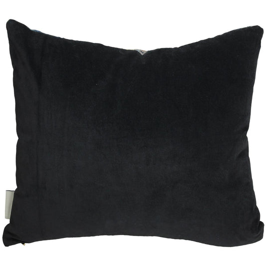 Μαξιλάρι ArteLibre Δέρμα Φιδιού Μπλε Βελούδο 40x60cm - Hippiehome.gr