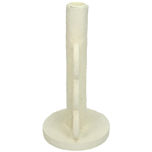 Κηροπήγιο ArteLibre Λευκό Polyresin 11x11x16cm - Hippiehome.gr