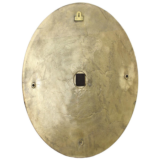 Ρολόι Τοίχου ArteLibre Χρυσό Μέταλλο 75x3x75cm - Hippiehome.gr