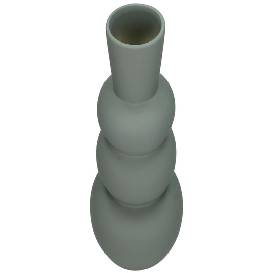 Βάζο ArteLibre Γκρι Δολομίτης 12.8x12.8x28.7cm - Hippiehome.gr