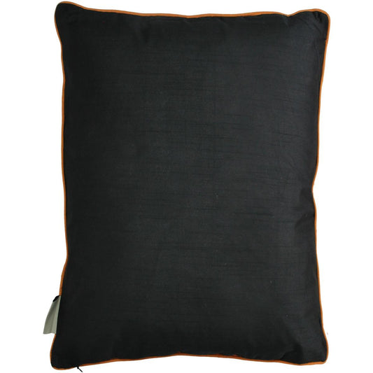 Μαξιλάρι ArteLibre Tribal Μαύρο Βελούδο 45x45cm - Hippiehome.gr