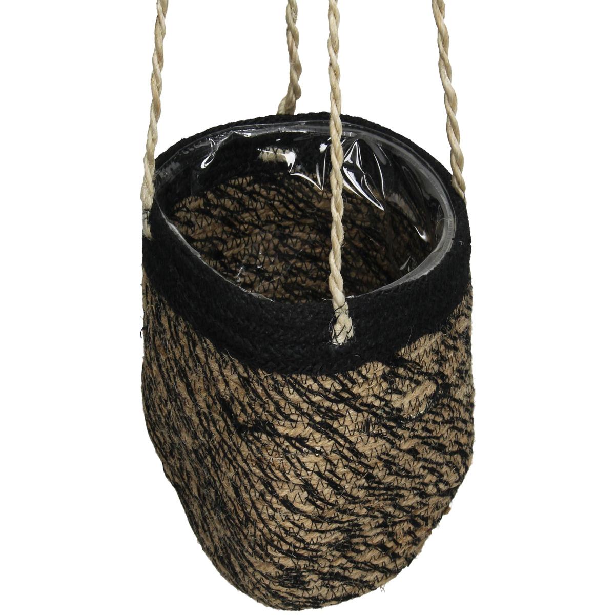 Κασπώ ArteLibre Μαύρο Γιούτα 17x17x90cm - Hippiehome.gr