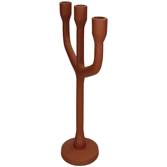 Κηροπήγιο ArteLibre Φυσικό Αλουμίνιο 23.5x10x28.5cm - Hippiehome.gr