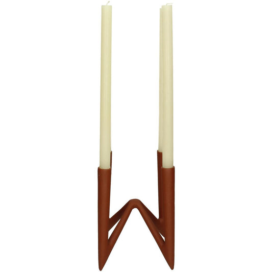 Κηροπήγιο ArteLibre Φυσικό Αλουμίνιο 15.5x15.5x16.5cm - Hippiehome.gr