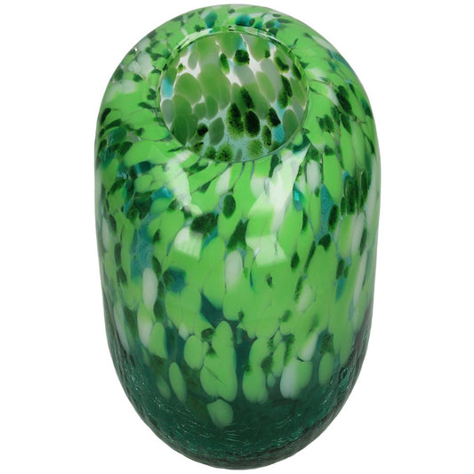 Βάζο ArteLibre Πράσινο Γυαλί 19x19x21.5cm - Hippiehome.gr