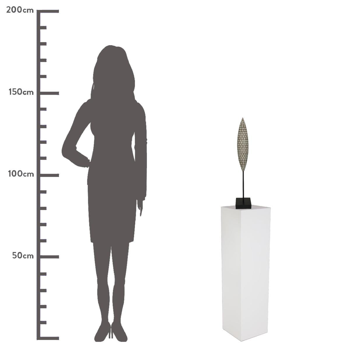 Διακοσμητικό ArteLibre Tribal Καφέ Polyresin 10X10X55cm - Hippiehome.gr