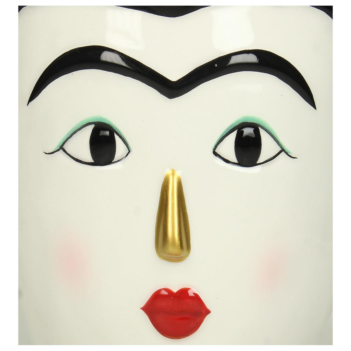 Κασπώ ArteLibre Γυναίκα Με Λουλούδια Πολύχρωμο Δολομίτης 15x14.3x20.5cm - Hippiehome.gr