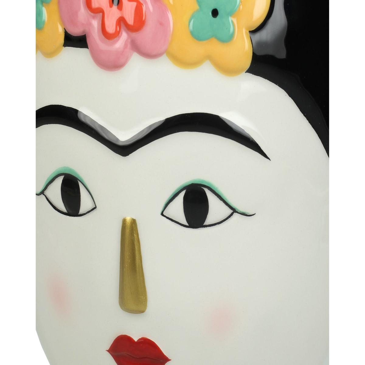 Κασπώ ArteLibre Γυναίκα Με Λουλούδια Πολύχρωμο Δολομίτης 15x14.6x19.3cm - Hippiehome.gr