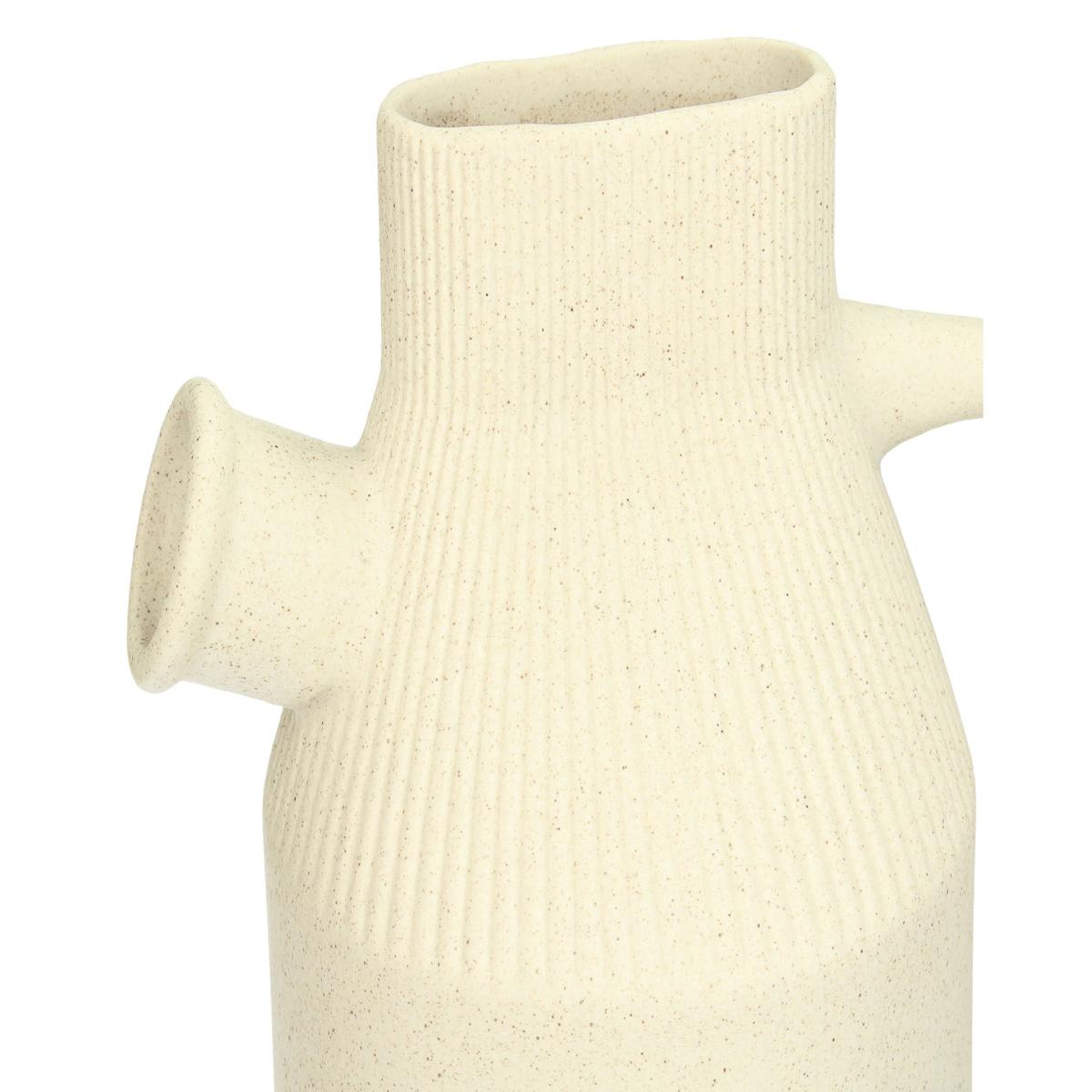 Βάζο ArteLibre Λευκό Πορσελάνη 15.3x10.4x26.3cm - Hippiehome.gr