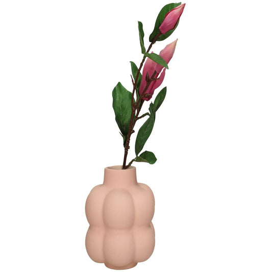 Βάζο ArteLibre Ροζ Δολομίτης 12x11x13cm - Hippiehome.gr