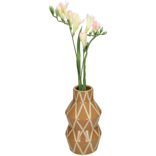 Βάζο ArteLibre Φυσικό Κεραμικό 13.1x13.1x17.1cm - Hippiehome.gr