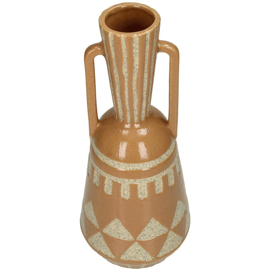 Βάζο ArteLibre Φυσικό Κεραμικό 11.5x11.5x29.3cm - Hippiehome.gr