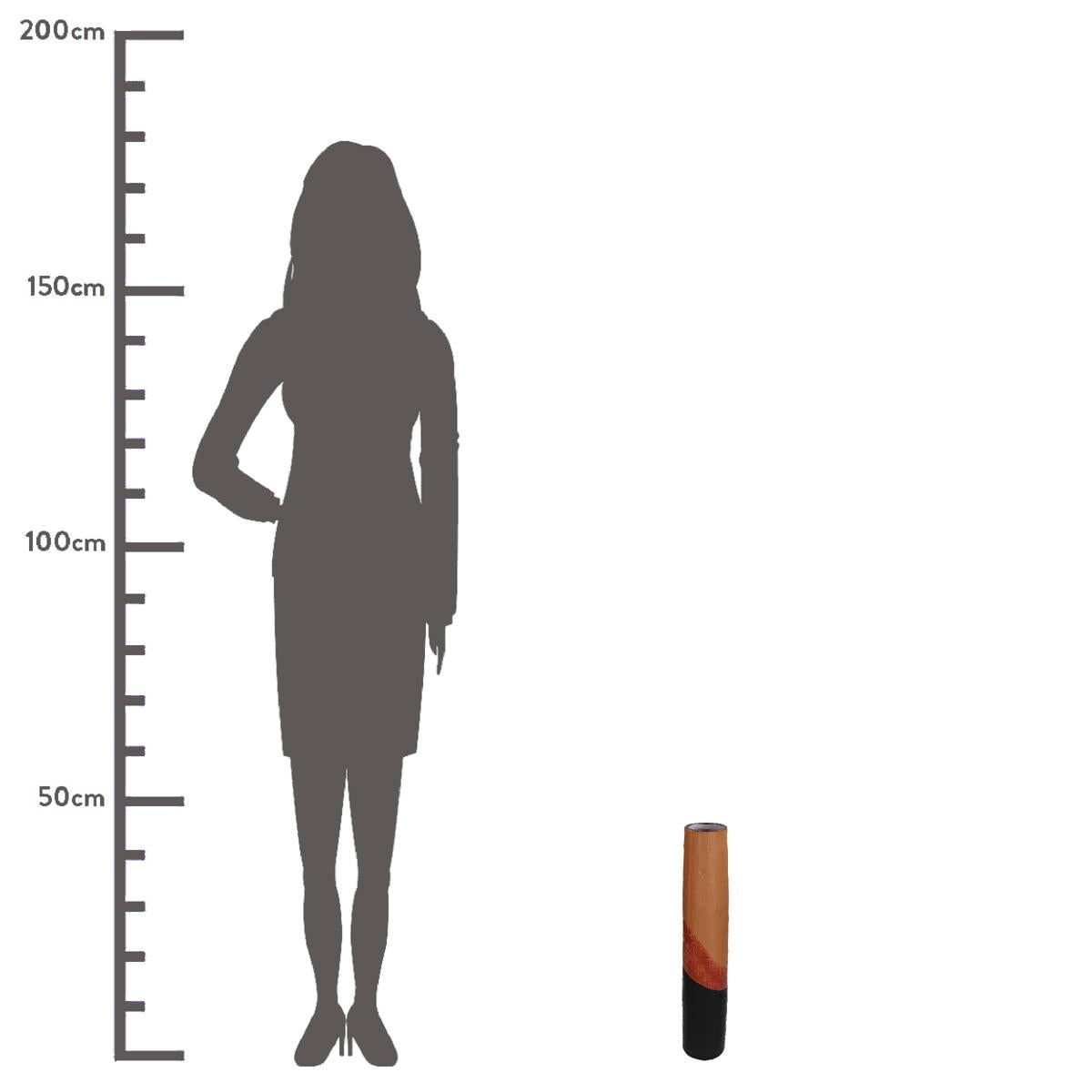 Βάζο ArteLibre Πολύχρωμο Κεραμικό 8.9x8.9x44.6cm - Hippiehome.gr