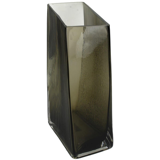 Βάζο ArteLibre Καφέ Γυαλί 14.5x9x25cm - Hippiehome.gr