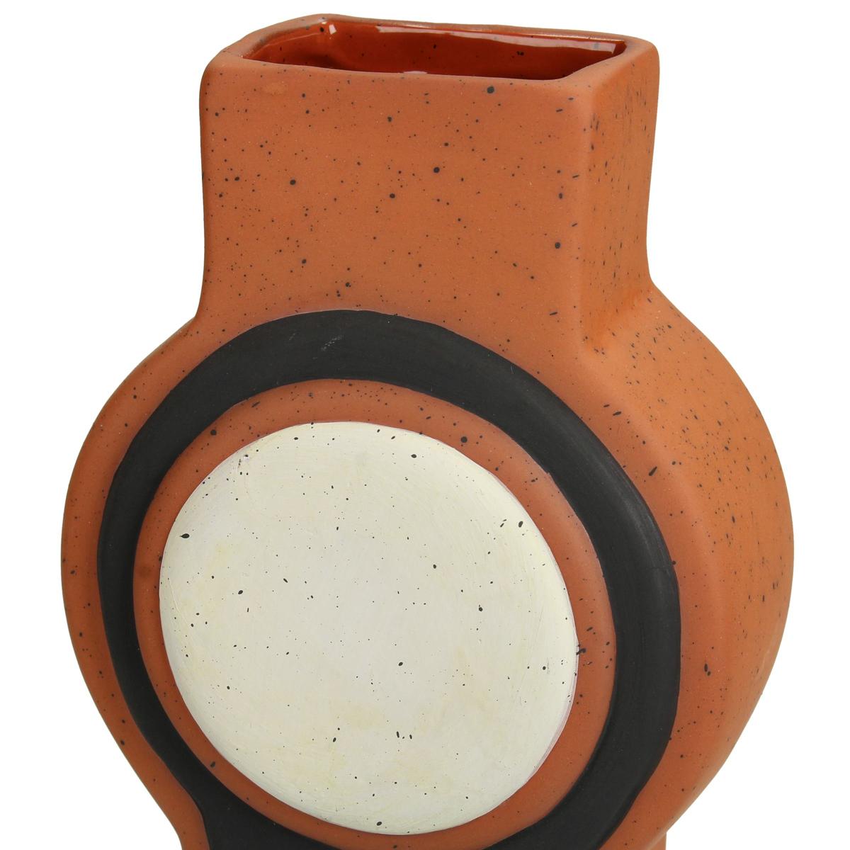 Βάζο ArteLibre Πολύχρωμο Τερακότα 10.5x6.9x21.3cm - Hippiehome.gr