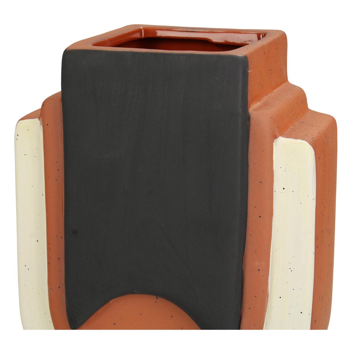 Βάζο ArteLibre Πολύχρωμο Τερακότα 12.6x7.5x24.8cm - Hippiehome.gr