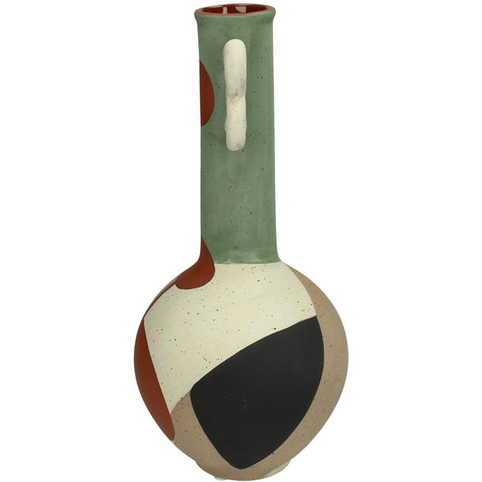 Βάζο ArteLibre Πολύχρωμο Τερακότα 13.8x13.8x30.2cm - Hippiehome.gr