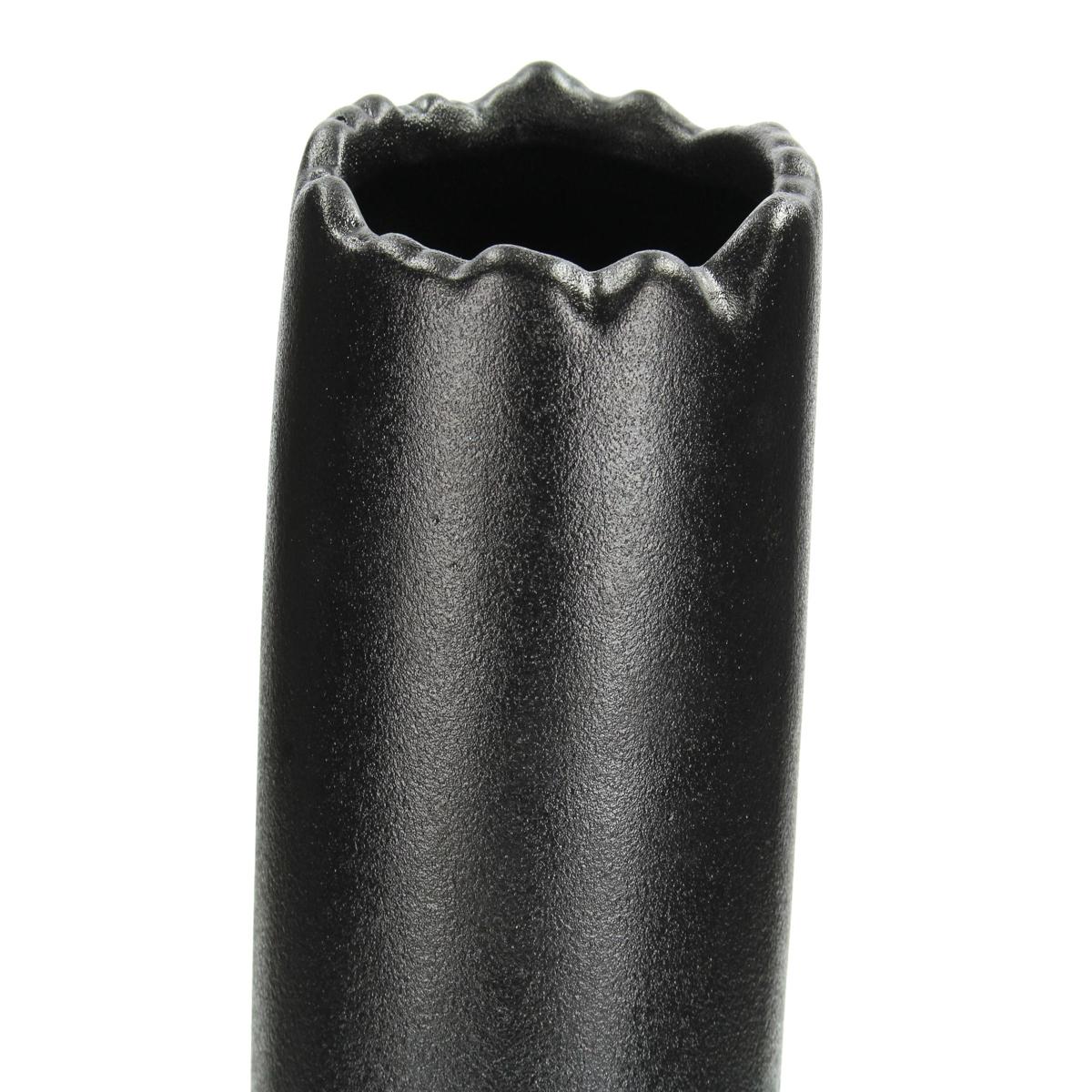 Βάζο ArteLibre Μαύρο Κεραμικό 11.5x11x49.8cm - Hippiehome.gr