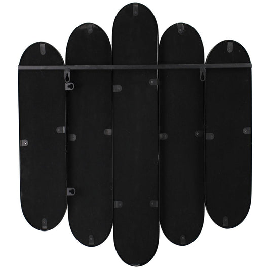 Καθρέπτης ArteLibre Μαύρο Μέταλλο 65.5x5x56cm - Hippiehome.gr