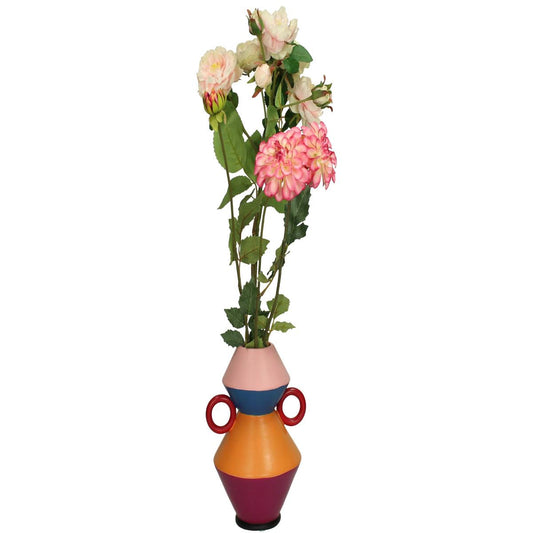 Βάζο ArteLibre Πολύχρωμο Πορσελάνη 15.7x13.8x21.3cm - Hippiehome.gr