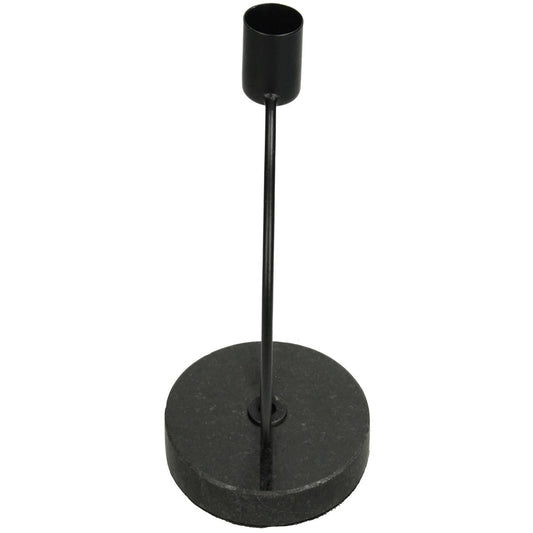 Κηροπήγιο ArteLibre Μαύρο Μέταλλο 11x8.5x14.5cm - Hippiehome.gr