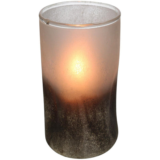 Κηροπήγιο ArteLibre Λευκό Γυαλί 12x12x15cm - Hippiehome.gr