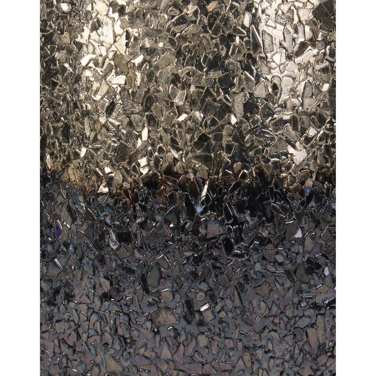 Κηροπήγιο ArteLibre Μπλε Γυαλί 16x16x16cm - Hippiehome.gr