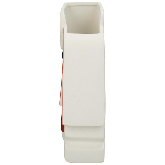 Βάζο ArteLibre Πρόσωπο Πολύχρωμο Κεραμικό 17x8.8x20.5cm - Hippiehome.gr