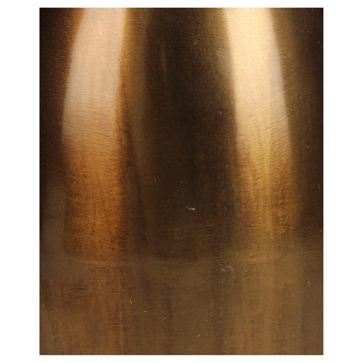 Κηροπήγιο ArteLibre Μπρονζέ Μέταλλο 11x11x14cm - Hippiehome.gr