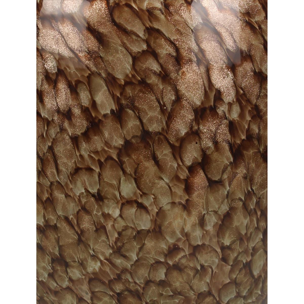 Βάζο ArteLibre Καφέ Γυαλί 18x18x17.5cm - Hippiehome.gr