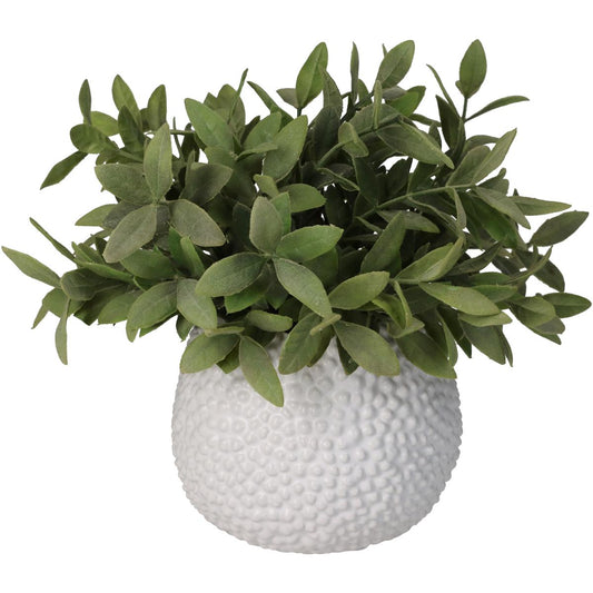 Κασπώ ArteLibre Λευκό Κεραμικό 15x15x12cm - Hippiehome.gr