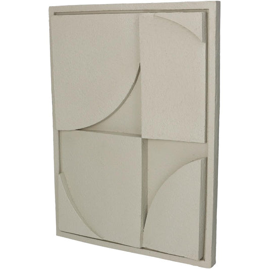 Διακοσμητικό Τοίχου ArteLibre Μπεζ Polyresin 29.5x3.5x39.5cm - Hippiehome.gr