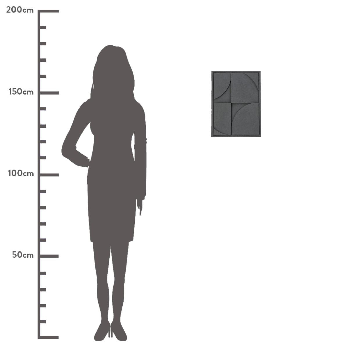 Διακοσμητικό Τοίχου ArteLibre Γκρι Polyresin 29.5x3.5x39.5cm - Hippiehome.gr