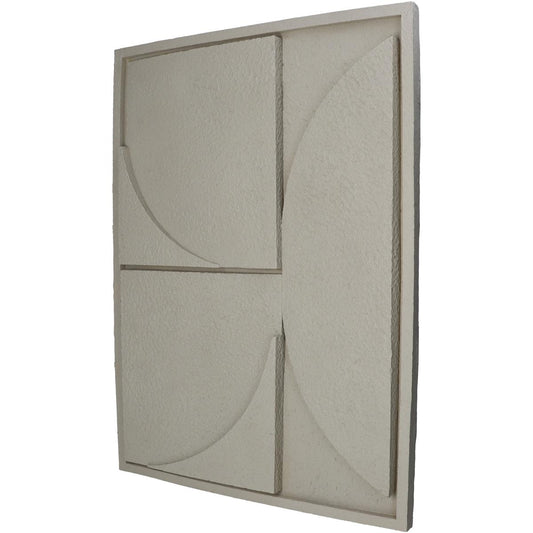 Διακοσμητικό Τοίχου ArteLibre Μπεζ Polyresin 49.5x4.5x69.5cm - Hippiehome.gr