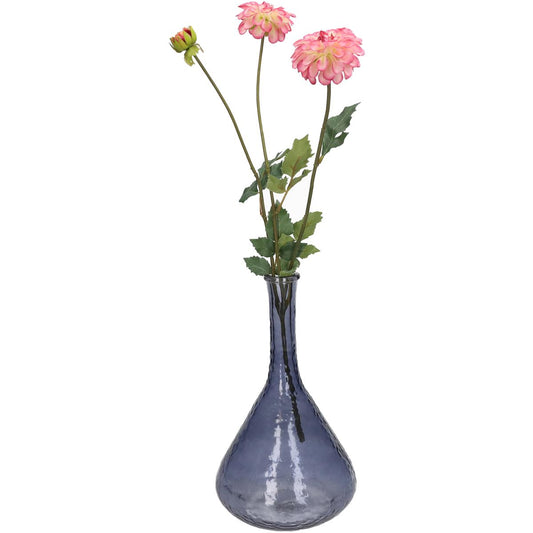 Βάζο ArteLibre Λιλά Ανακυκλωμένο Γυαλί 17.8x17.8x30.5cm - Hippiehome.gr