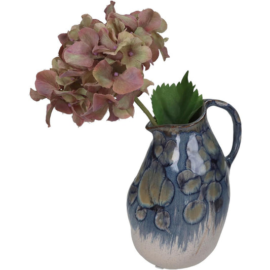 Βάζο ArteLibre Μπλε Κεραμικό 13.5x11.5x19cm - Hippiehome.gr