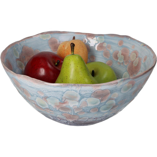 Μπολ ArteLibre Μπλε Κεραμικό 25x24.5x11.5cm - Hippiehome.gr