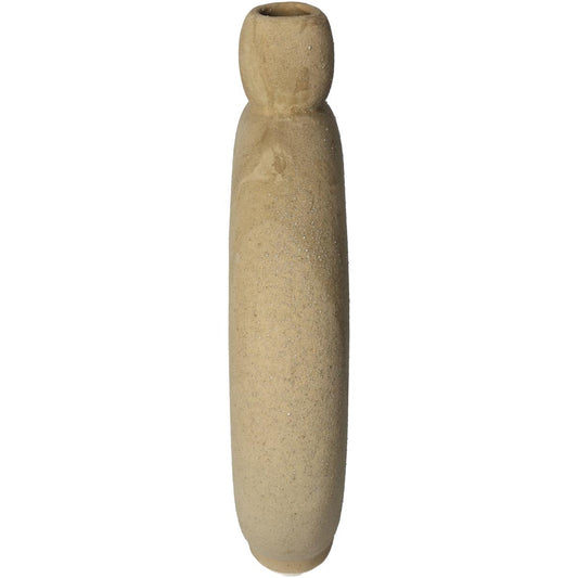 Βάζο ArteLibre Καφέ Κεραμικό 20x4.5x23cm - Hippiehome.gr