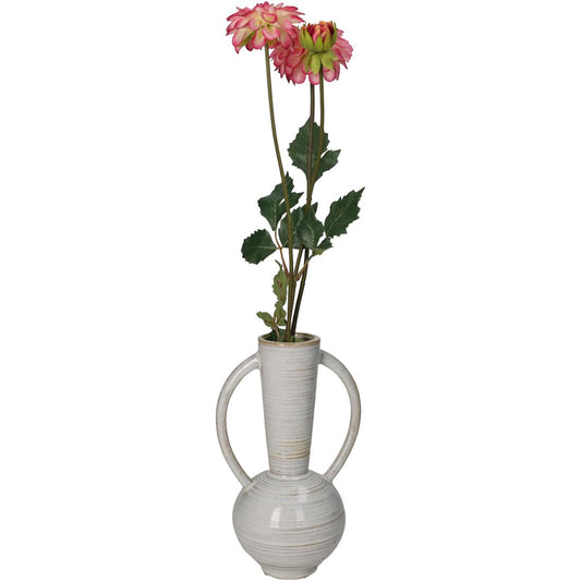 Βάζο ArteLibre Μπεζ Κεραμικό 14.5x11x23.6cm - Hippiehome.gr