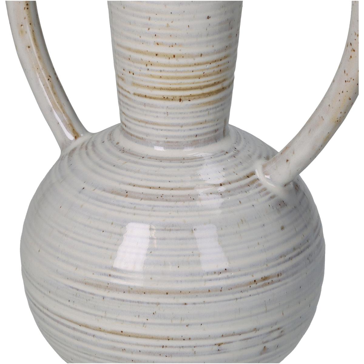 Βάζο ArteLibre Μπεζ Κεραμικό 14.5x11x23.6cm - Hippiehome.gr