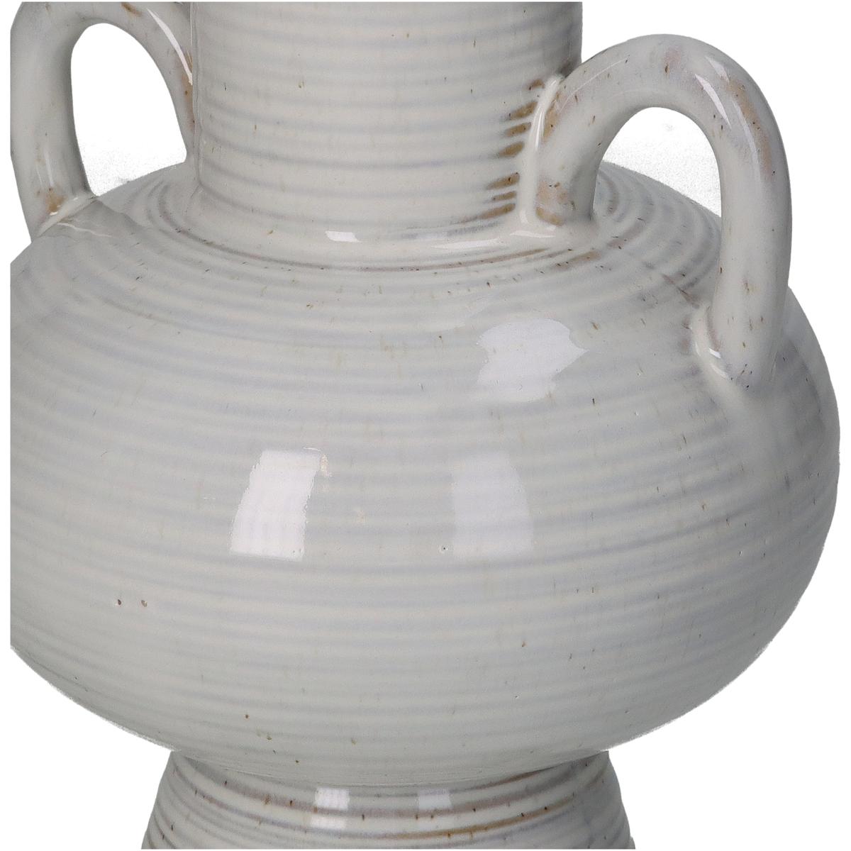 Βάζο ArteLibre Μπεζ Κεραμικό 13.5x13.5x21.4cm - Hippiehome.gr