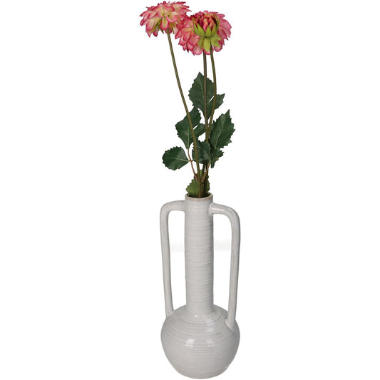 Βάζο ArteLibre Μπεζ Κεραμικό 12.2x12.2x27.5cm - Hippiehome.gr