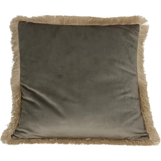 Μαξιλάρι ArteLibre Δάσος Καφέ Βελούδο 45x45cm - Hippiehome.gr