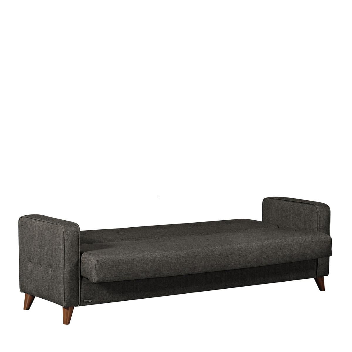 Καναπές Κρεβάτι Τριθέσιος GABRIEL 3S Γκρι 216x79x81cm - Hippiehome.gr