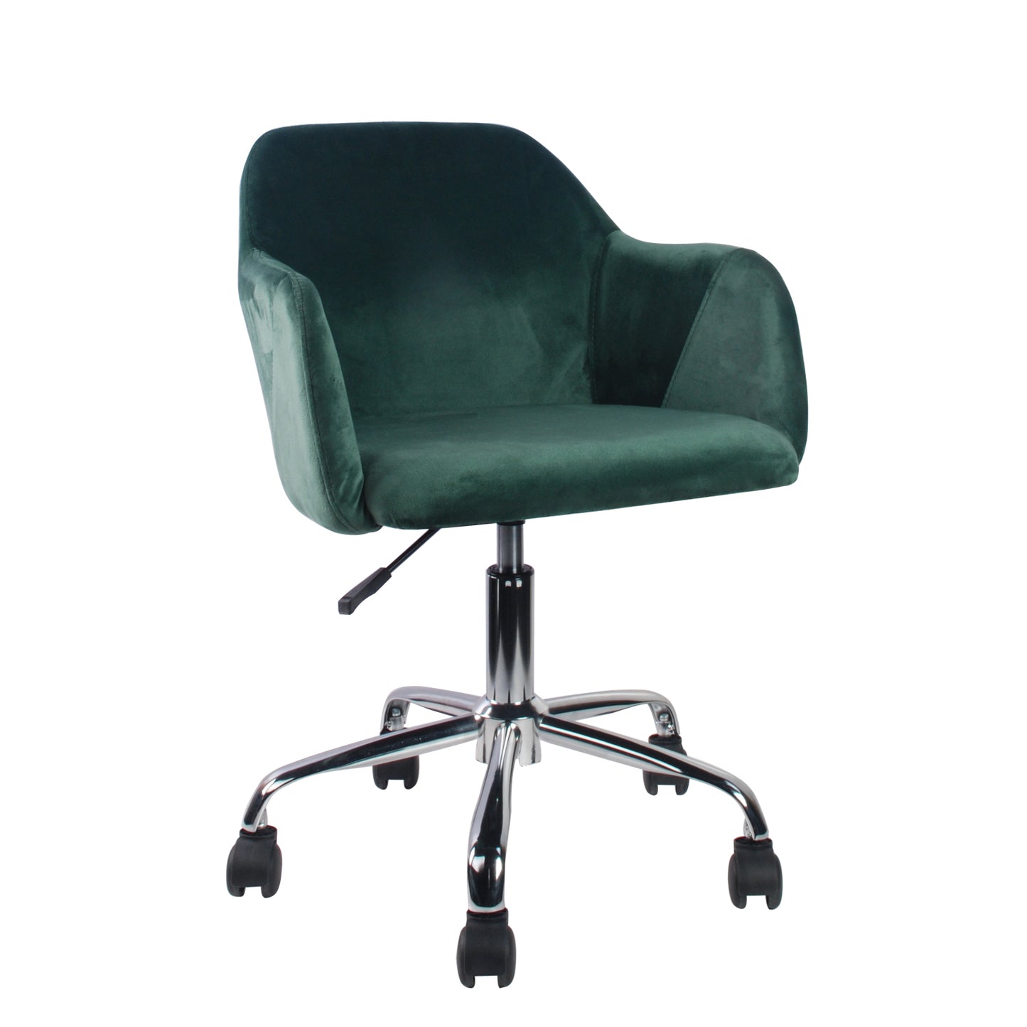 Πολυθρόνα Γραφείου COLONEL Πράσινο Βελούδο 56x57x75-85cm - Hippiehome.gr