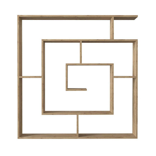 Βιβλιοθήκη Ithaki Φυσικό 125x22x130cm - Hippiehome.gr