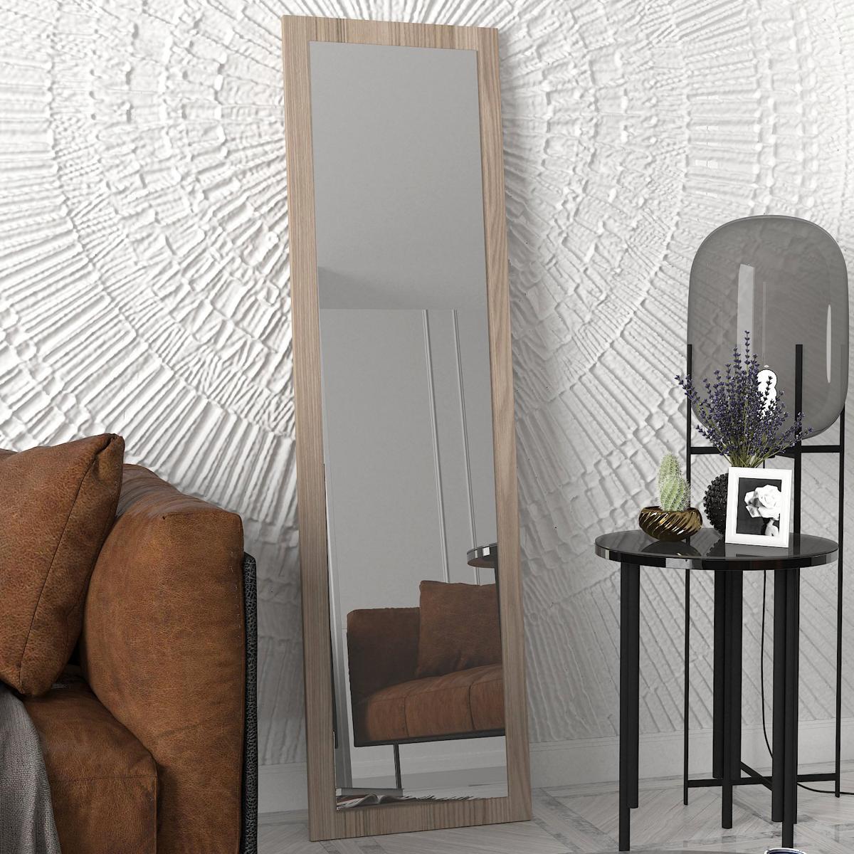 Καθρέπτης Τοίχου BHAVITH Cordoba Μοριοσανίδα/Γυαλί 160x45cm - Hippiehome.gr