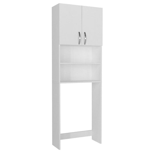 Έπιπλο Πλυντηρίου BIMBA Λευκό Μοριοσανίδα/Μελαμίνη 64x25x188cm - Hippiehome.gr