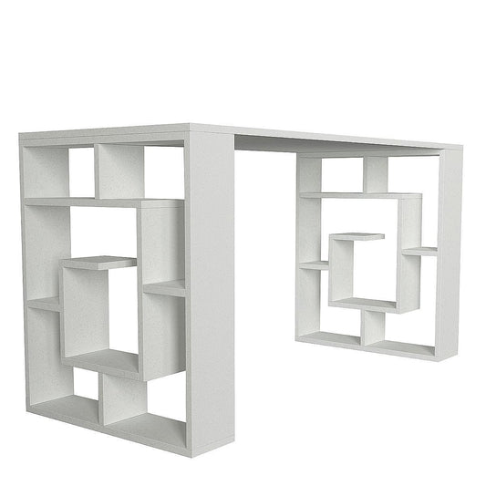 Γραφείο LINE Λευκό Μοριοσανίδα/Μελαμίνη 140x60x74cm - Hippiehome.gr